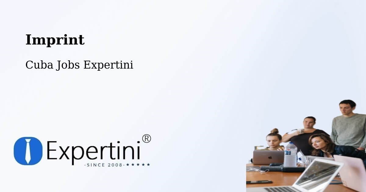 Imprint – Cuba - Cuba Jobs Expertini
