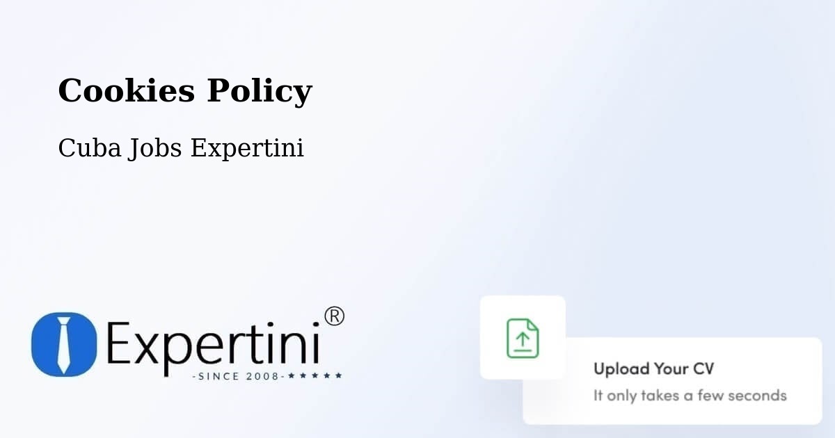 Cookies Policy - Cuba Jobs Expertini